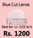 Blue Cut Coated Lense