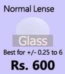 Uncoated Lense Glass